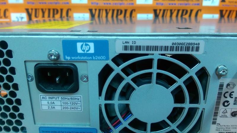 HP B2600 Workstation UNIX operating system - PLC DCS SERVO